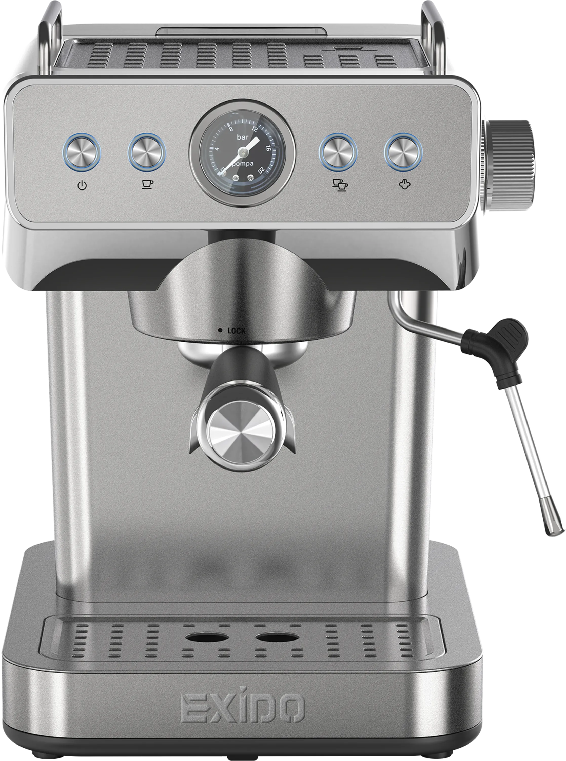 Exido Espresso & Cappuccino Coffee Maker ESM-3711