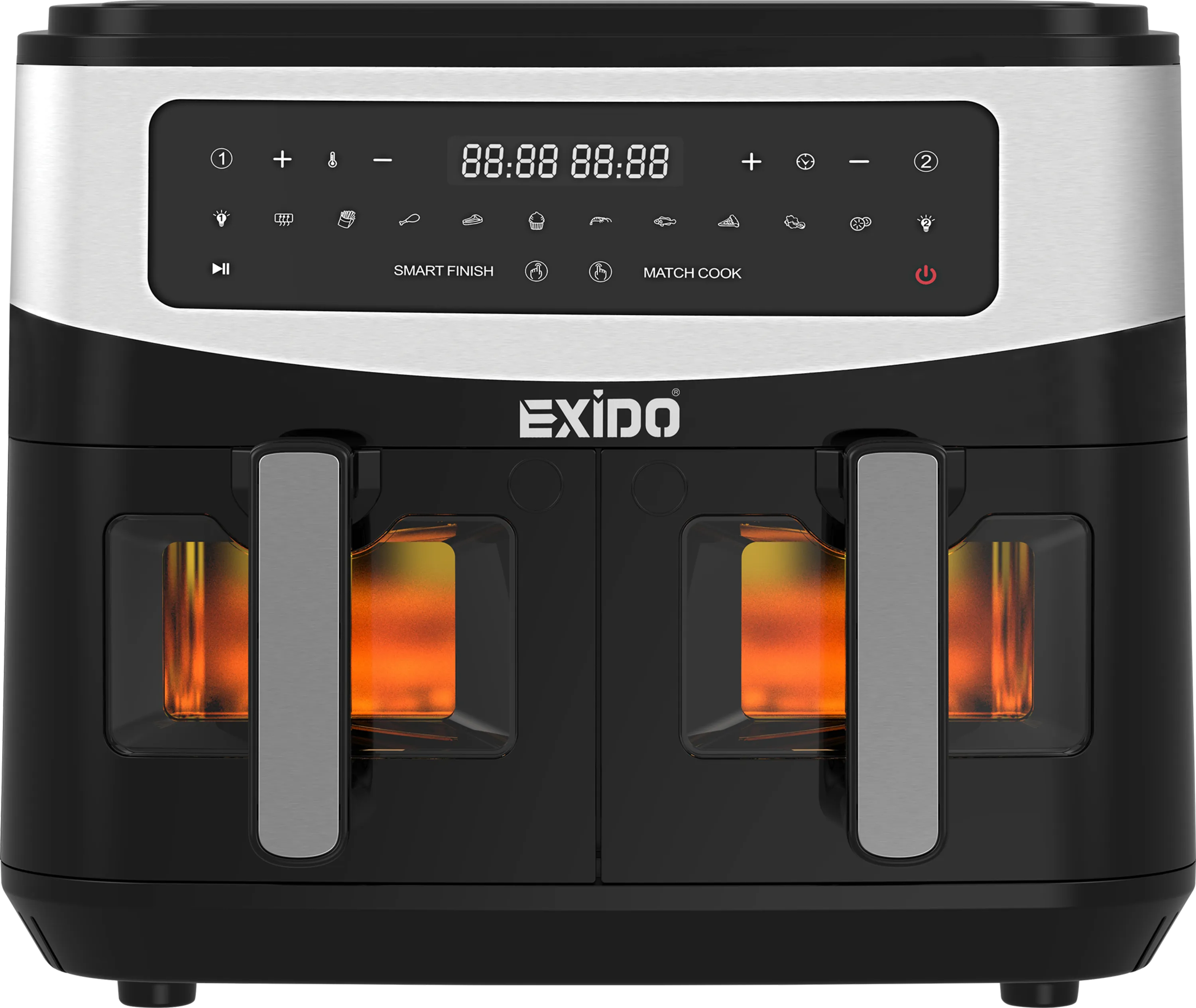 Exido Dual Basket Air Fryer EAF-9566